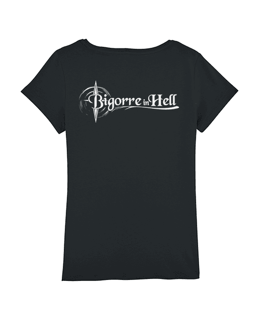 T-Shirt foncé Femme Bigorre In Hell