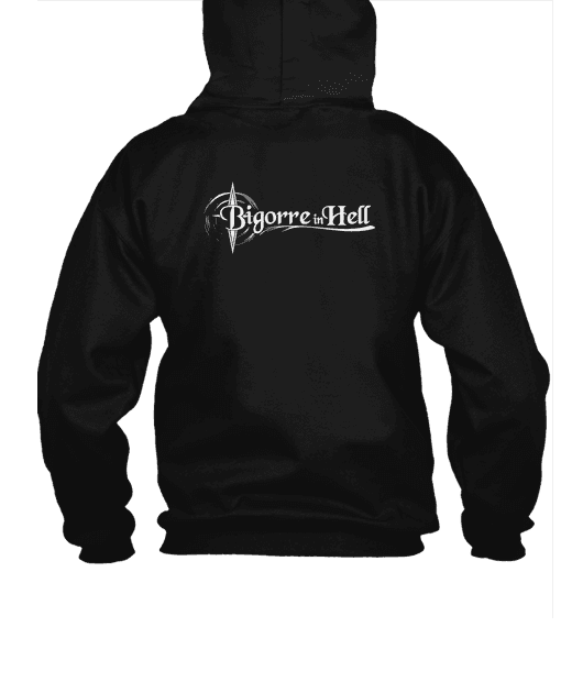 Sweat à capuche Unisex Bigorre In Hell
