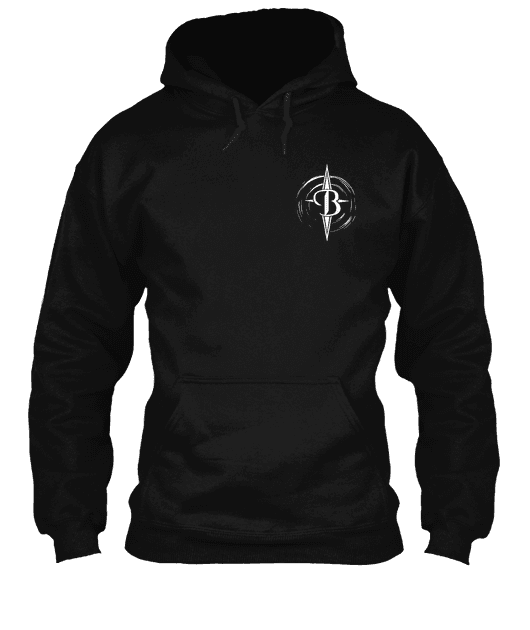 Sweat à capuche Unisex Bigorre In Hell