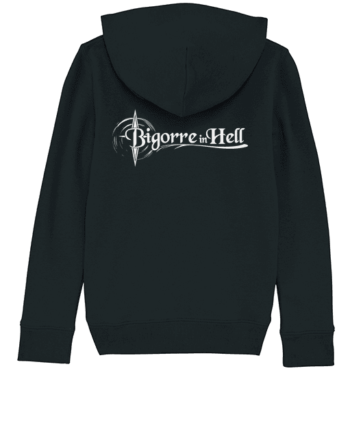 Sweat à capuche Enfant Unisex Bigorre In Hell