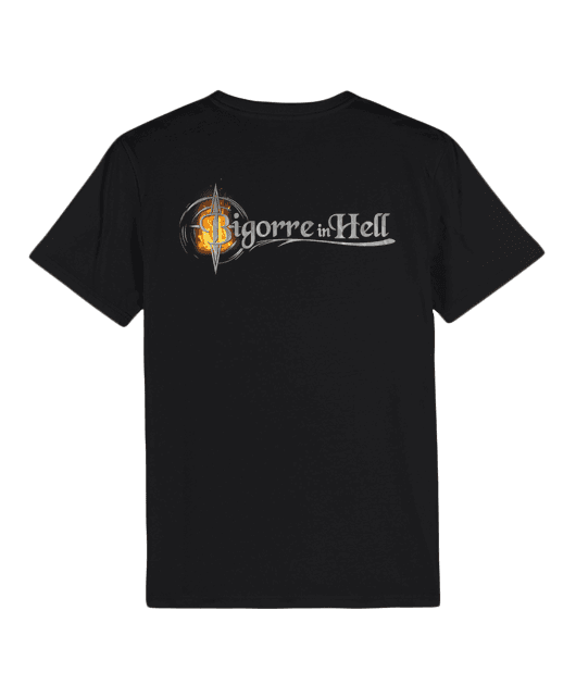 T-Shirt Unisex Bigorre In Hell In Flames